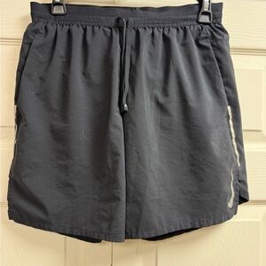 Nike Lined Running Shots Black Medium 7” inseam